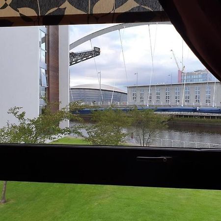Riverview Apartment Glasgow Exterior foto
